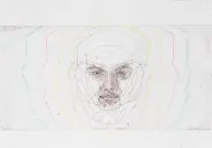 Bokang Mankoe, Influential Legacy, 2016, etching on paper