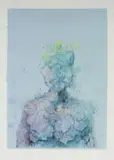 Lehlogonolo Mashaba Masoabi, Blossom Muse I, 2026, monotype on paper