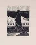 Bheki Sibiya, Unguni, 2020, linocut on paper