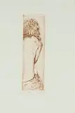 Abe Mathabe, She, 2011, drypoint on paper