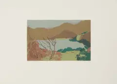 Alice Goldin, Ullswater, 1982, screenprint on paper