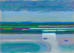 Untitled / AG 140 by André Wilhelm Groenewald, pastel on card, offered Sep 2026