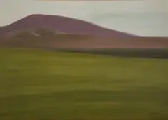 Nico Verboom, Near Riebeek-Kasteel, oil on board