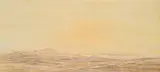 Arnfried Blatt, Arid Landscape, 1973, mixed media on board