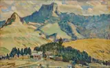 Reginald Turvey, Drakensberg Landscape