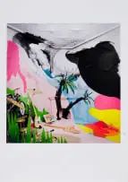 Zander Blom, Arrival in Paradise: The Shore of Promise, photographic print on Dibond