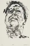 Pauline Gutter, Ahead, 2014, lithograph on paper