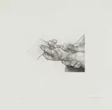 Hanneke Benadé, Nota III, 2012, aquatint and soft-ground etching on Zerkall Intaglio 250gsm