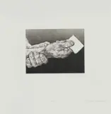 Hanneke Benadé, Nota I, 2012, aquatint and soft-ground etching on Zerkall Intaglio 250gsm