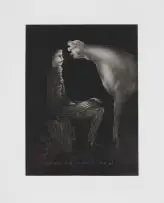 Michael Taylor, Insomniac Rendezvous, 2009, aquatint mezzotint with aquatint on Zerkall Intaglio 250gsm