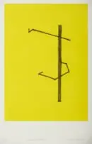 Christian Nerf, ...Working with Francis..., 2012, soft-ground etching and colour surface roll on Zerkall Intaglio 250 gsm