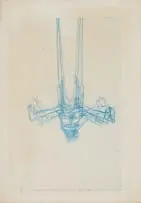 Nils Burwitz, Gymnast, 1980, etching on paper