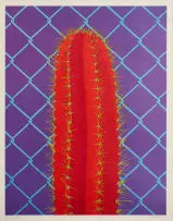 Norman Catherine, Red Fetish, 1980, screenprint on paper