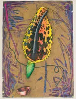 Philippa Hobbs, Ixu and Dioscorides, 1994, screenprint on paper