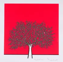 Richard Scott, My Red Tree, giclée print on paper