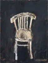 Arlene Amaler-Raviv, Chair I, oil on canvas