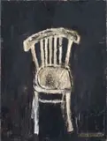 Arlene Amaler-Raviv, Chair I, oil on canvas