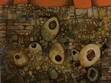 Gordon Vorster, Cross Section, oil on board