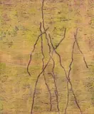 Givan Lötz, Beneath Your Swoopy Talons, 2020, encaustic wax on panel