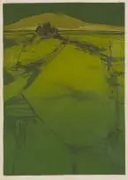 Fred Schimmel, The Green Hills of Earth, 1977, screenprint on paper