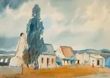 Nerine Desmond, Village Scene