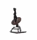 William Kentridge, Female on Podium, Shadow Quartet (2), 2003, bronze with a brown patina