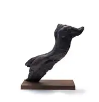 Dylan Lewis, Leopard Fragment II (S181), bronze with a brown patina, on a metal base