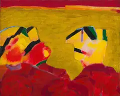 Robert Hodgins, Hallelujah Chorus, 1992, oil on canvas