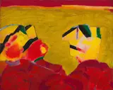 Robert Hodgins, Hallelujah Chorus, 1992, oil on canvas