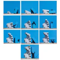 Robin Rhode, Principle of Hope, ten, C-print on paper