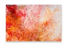 Penny Siopis, Swarm, diptych, 2011, ink and glue on canvas
