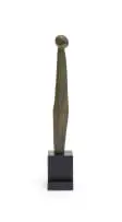 Edoardo Villa, Standing Figure, 1978, bronze, on a wooden base
