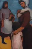 Eleanor Esmonde-White, Women and Child, oil on canvas