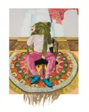 Feni Chulumanco, Igumbi Lekhaya (Home Room), 2021, acrylic on canvas