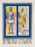 Tom Phillips, Oh Miss South Africa Don't Get Me Wrong... I Love You All the Same, 1975, digital print on paper