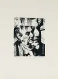 Jean Powell, Portrait of Battiss, 1989, screenprint on paper