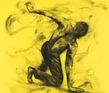 Greatjoy Ndlovu, The Optimist in Yellow, 2018, oil on canvas
