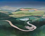 Simon Jones, McGregor, 1991, oil on board
