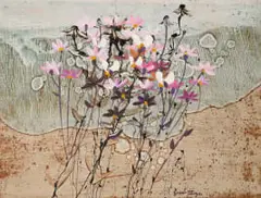 George Boys, Cosmos, oil on board