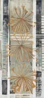 Michael Heyns, Abstract Composition with Botanical Motif, 1978, oil on canvas