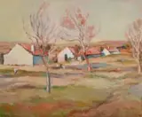 Herbert Coetzee, Bolandse Somerlandskap (Highland Summer Landscape)