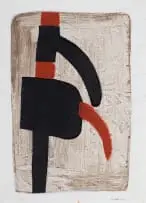 Trevor Coleman, Naxos I, 2015, oil and mixed media on paper