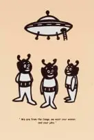 Brett Murray, We Are from the Congo..., 2003, colour screenprint on paper