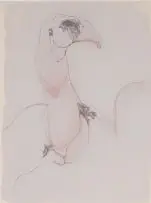 Judith Mason, Vulture, 1971, colour screenprint on paper