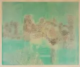 Shōichi Hasegawa, Au Bord de la Rivière (Alongside the River), 1973, colour etching on paper