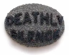Frances Goodman, Deathly Silence, mixed media with beads