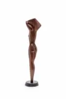 Anton Smit, Moondance, 1995, painted and patinated cast cement