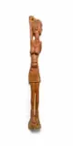 Noria Mabasa, Standing Woman, carved wood