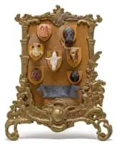 Peter Schütz, Hunting Trophy, mixed media with found objects
