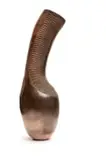 Madoda Fani, Inguqu I (Change), 2017, burnished and smoke fired earthenware
